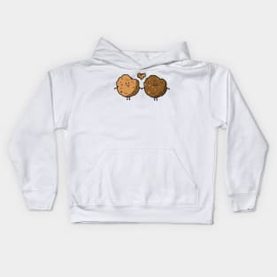 Cookie pair Kids Hoodie